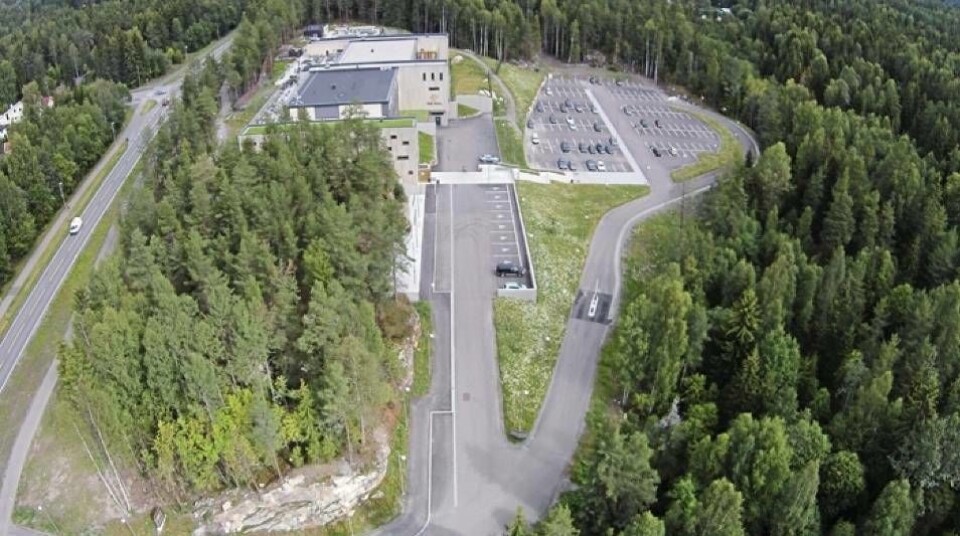PLANER: I det grønne området til venstre i bildet er det planlagt at hotellet skal bygges.