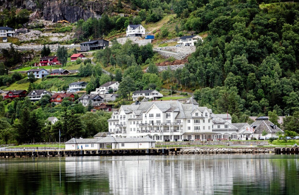 STORINNRYKK: Nå står en travel sommersesong for døren. Eidfjord har blitt en stor cruisedestinasjon i løpet av de senere årene.