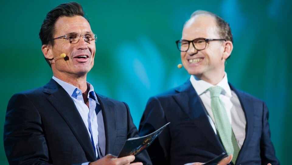 FORNØYD DUO: Petter Stordalen og Torgeir Silseth har grunn til å være fornøyde med 2016.
