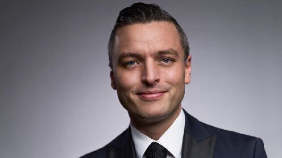 THE BOSS: Wilhelm Hartwig blir hotelldirektør på Amerikalinjen i Oslo.