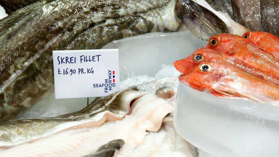 I BUTIKK: Slik vi det nye opphavsmerket se ut i butikk.