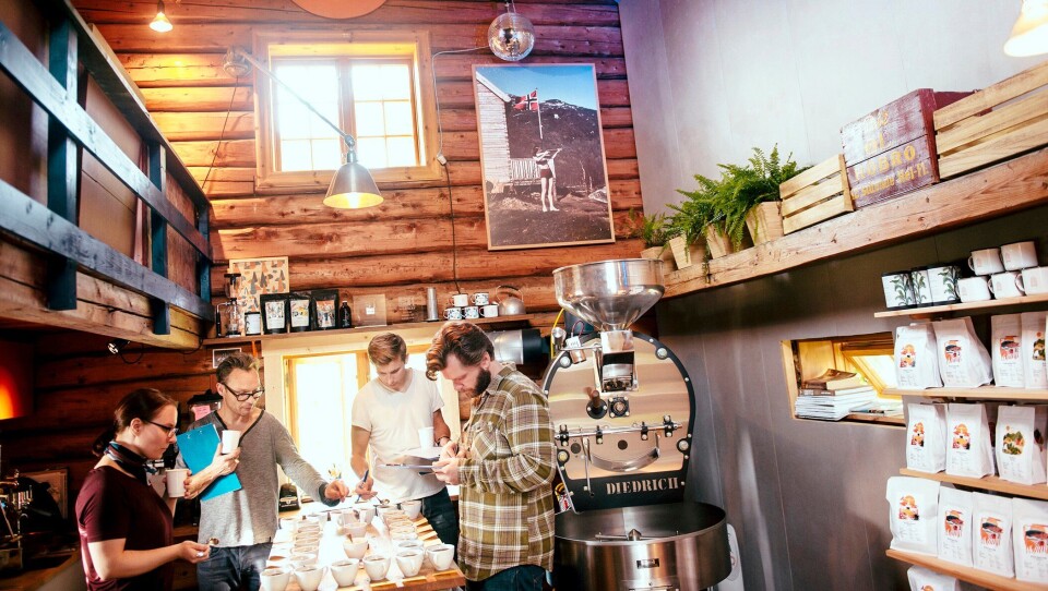 NM: Langøra Kaffebrenneri arrangerer NM i kaffebrenning.