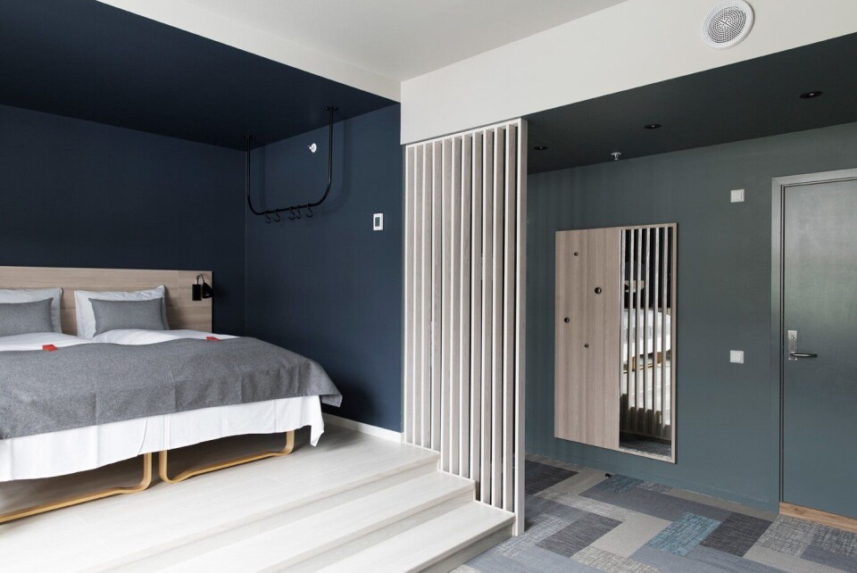 NYE ROM: Rommene er enten pusset opp eller helt nye.