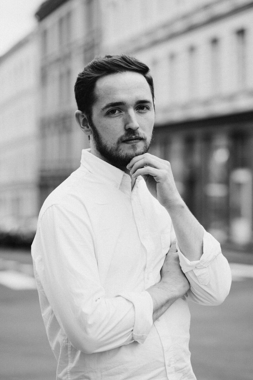 NY SJEF: Dave Taylor blir ny kjøkkensjef på THE THIEF. Foto: Mari Strømsbø Gjørv. NY SJEF: Dave Taylor blir ny kjøkkensjef på THE THIEF. Foto: Mari Strømsbø Gjørv.