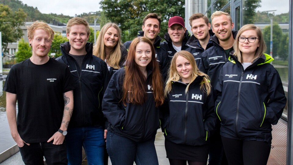 SULTNE: Fadderstyret ved Universitetet i Stavanger er sultne på ny frokostrekord.