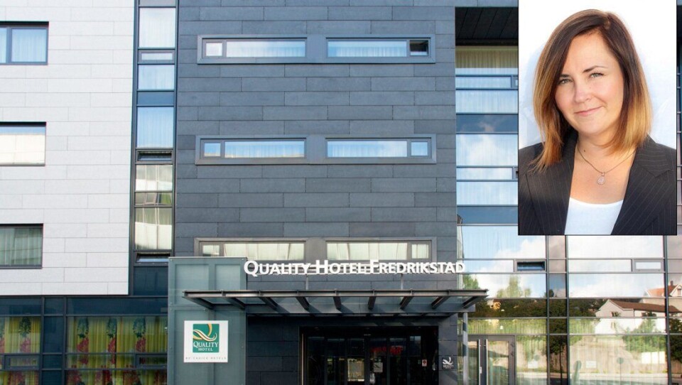 NY SJEF: Sabina M. Widenqvist er ny hotelldirektør på Quality Hotel Fredrikstad. NY SJEF: Sabina M. Widenqvist er ny hotelldirektør på Quality Hotel Fredrikstad.
