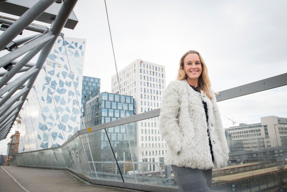 GLAD SJEF: Maria Louise Rognerud, direktør Bygulv i Oslo S Utvikling, gleder seg over utviklingen. GLAD SJEF: Maria Louise Rognerud, direktør Bygulv i Oslo S Utvikling, gleder seg over utviklingen.