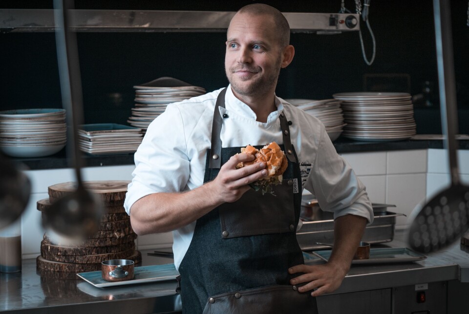SJEF: Kjøkkensjef Daniel Andreasson.