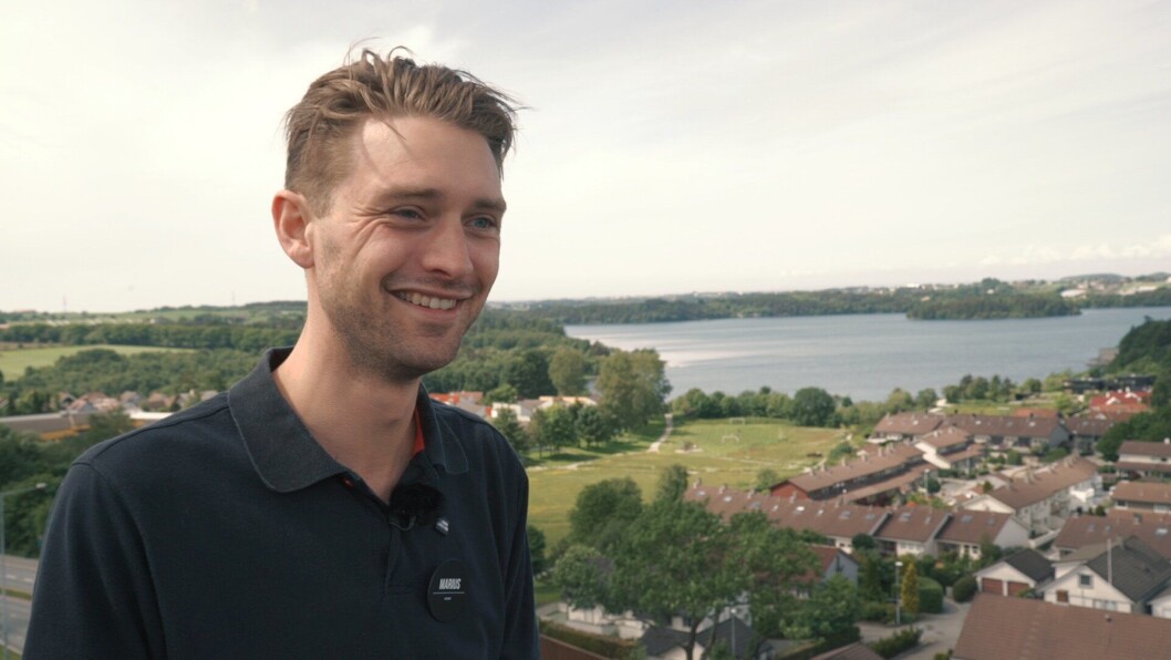 POTET: Marius Stangeland er energibunten med tittelen "Potet". POTET: Marius Stangeland er energibunten med tittelen "Potet".