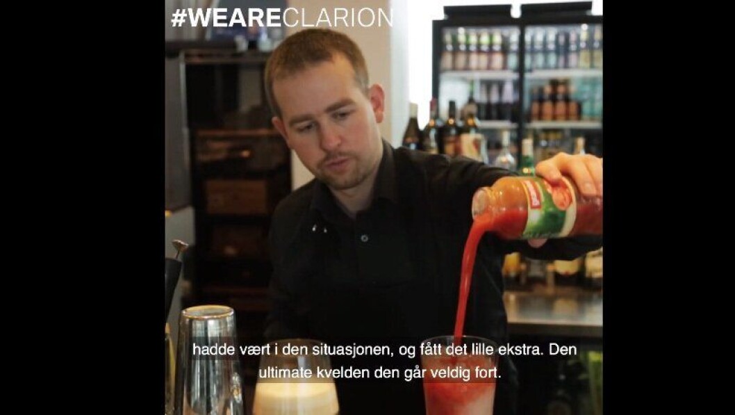MR. MIXER: Bartender Andreas Grøntvedt jobber på Clarion Hotell & Congress Trondheim. MR. MIXER: Bartender Andreas Grøntvedt jobber på Clarion Hotell & Congress Trondheim.