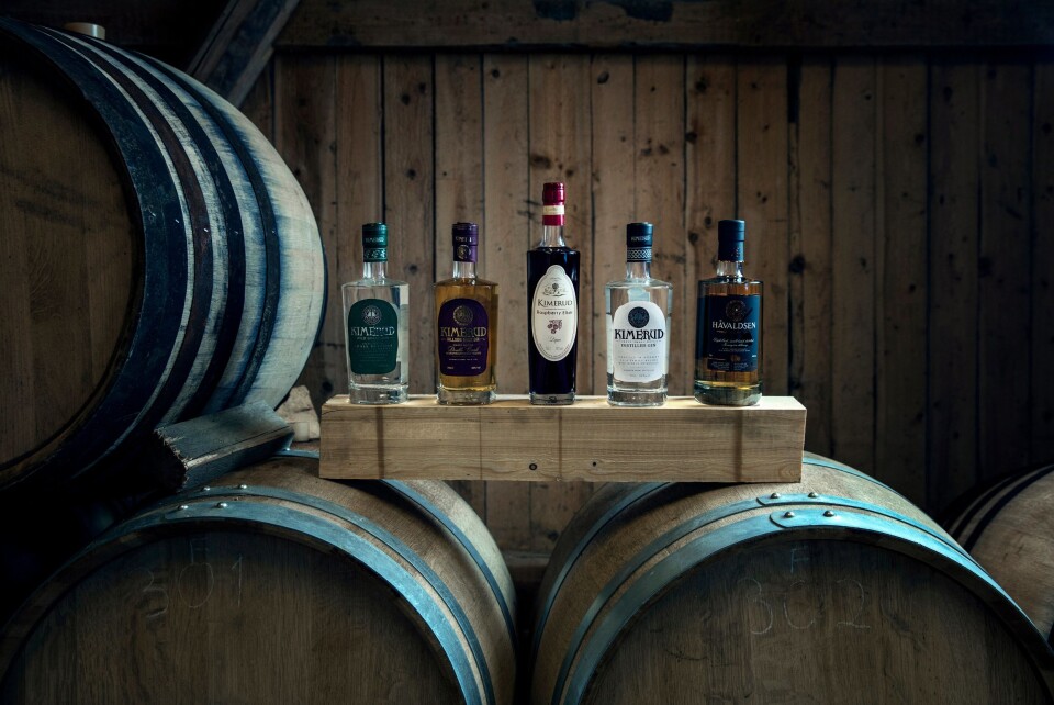 PRODUKTENE: Dette er produktene som produseres ved Kimerud Gård.