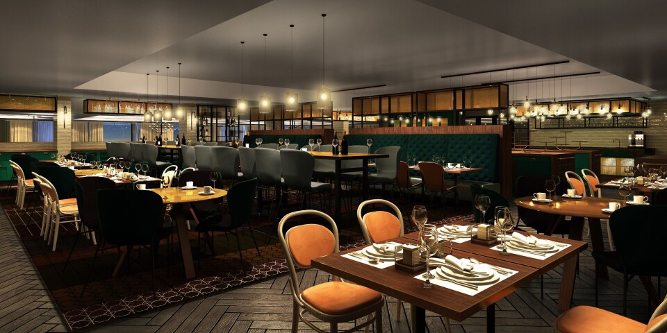 FROKOSTBAUTA: Hell-restauranten er allerede kjent for god frokost, men etter oppussingen skal det bli enda bedre. Og sikkert litt lysere.