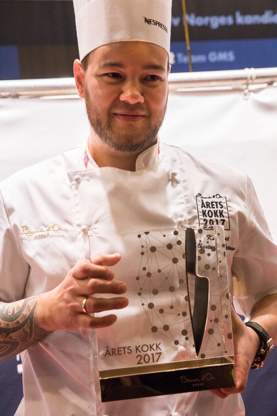 NORGES MANN: Christian André Pettersen skal forsvare Norges ære i Bocuse d´Or.