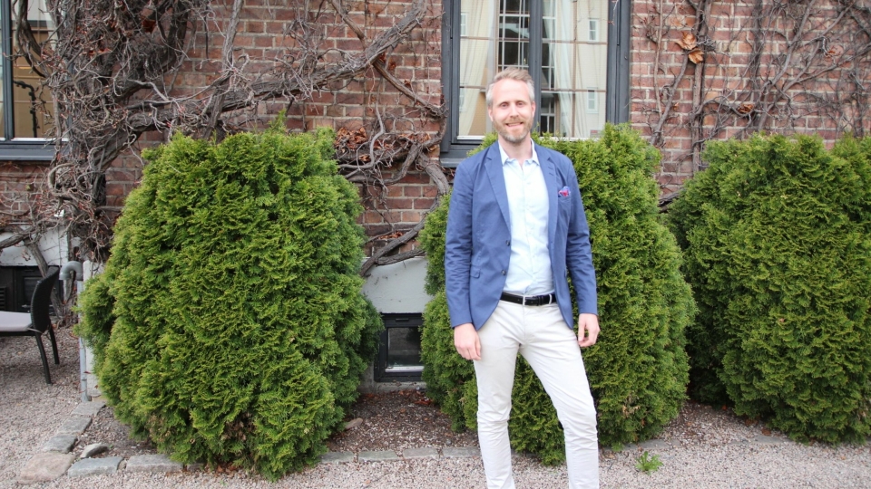 NY SJEF: Fredrik Eklund blir ny sjef for Quality Hotels.
