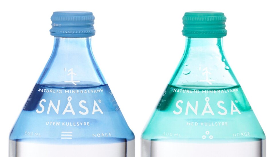 Prisdryss for vann fra Snåsa