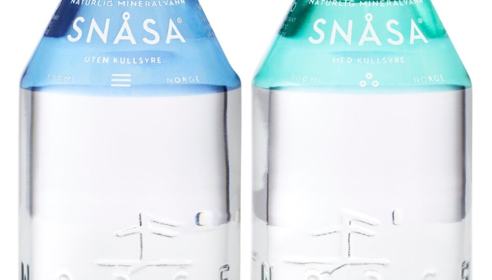 Prisdryss for vann fra Snåsa