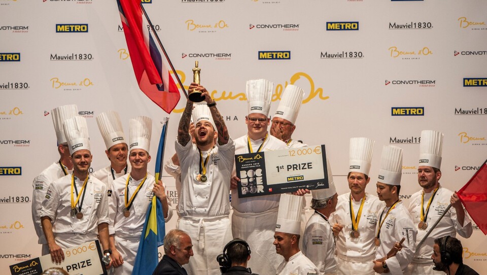JUBEL: Pettersen & co kunne endelig slippe jubelen løs. Foto: Tom Haga.