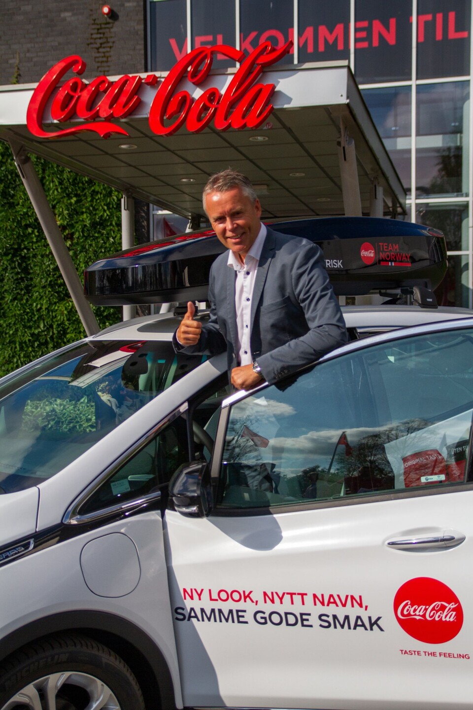 ELEKTRISK: Adm. dir. i Coca-Cola Norge, Stein Rømmerud, sier at gode miljøtiltak også er god business. ELEKTRISK: Adm. dir. i Coca-Cola Norge, Stein Rømmerud, sier at gode miljøtiltak også er god business.