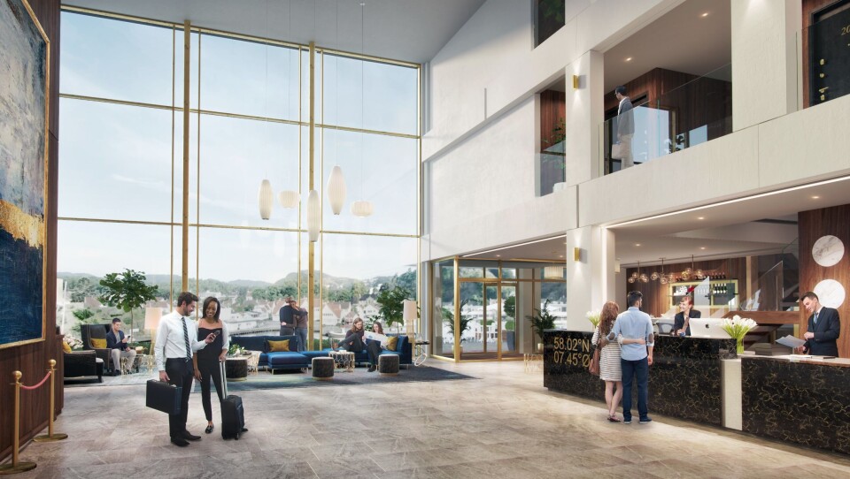 MINNEVERDIG: Foajeen er lys og åpen, konferanserommene er moderne og stilrene, og hotellet er bemannet med fagfolk som er tilstede for å gjøre oppholdet minneverdig for gjesten.