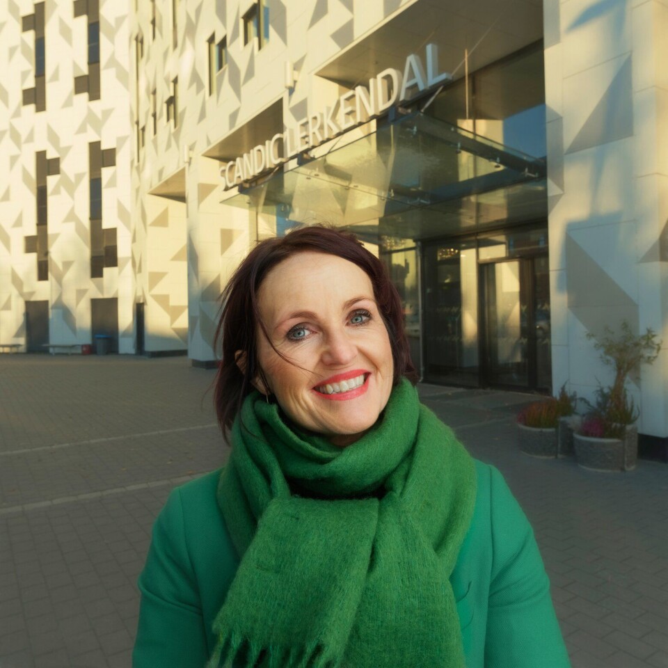 NY SJEF I MIDT: Line Vikrem-Rosmæl trer inn som distriktsdirektør for distrikt midt.