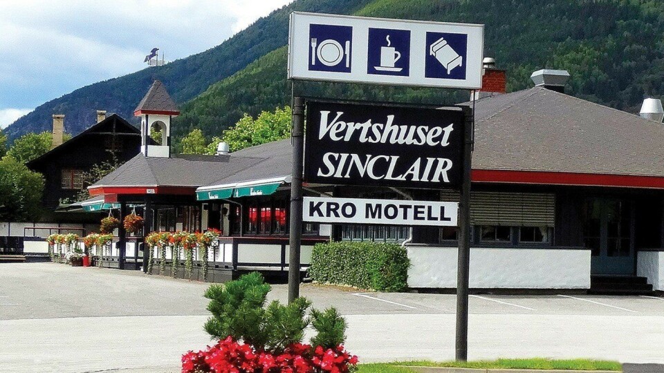 SELGES: Vertshuset Sinclair i Kvam er til salgs igjen.