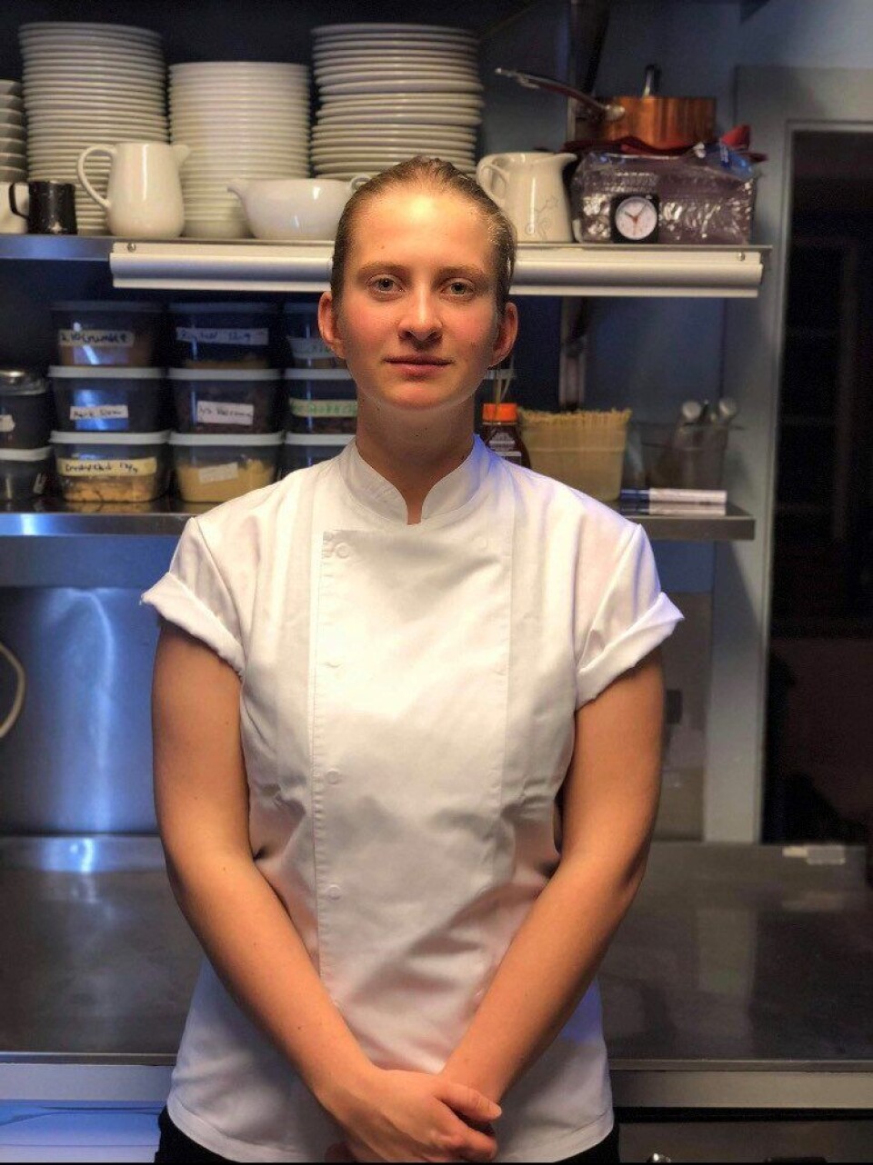 Kokk Oline Østebø Mæland. Foto: Privat.