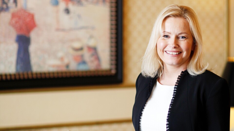 GIR SEG: Hotelldirektør Fredrikke Næss slutter som hotelldirektør ved Grand Hotel i Oslo. GIR SEG: Hotelldirektør Fredrikke Næss slutter som hotelldirektør ved Grand Hotel i Oslo.