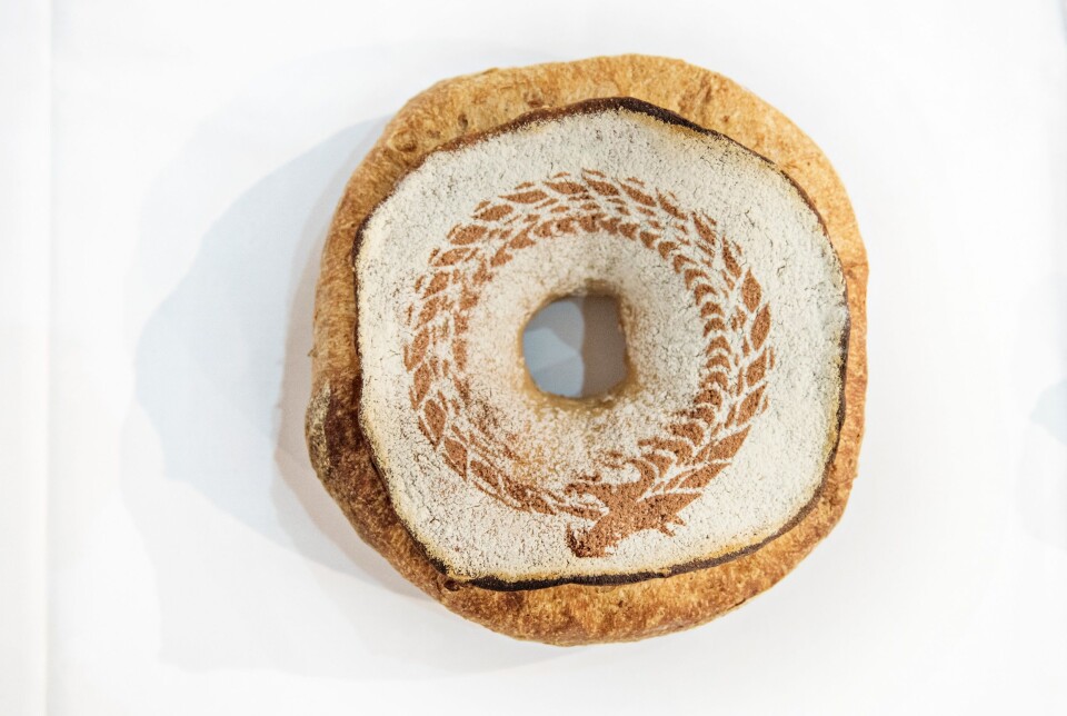 VINNERBRØD: Vinnerbrødet Midgarsormen spilte på temaet «Nyt Norge».