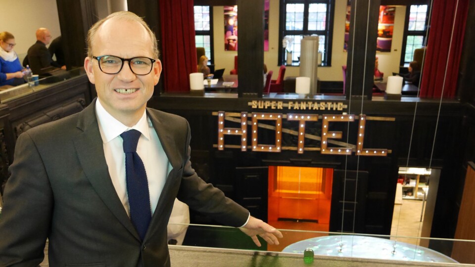 DRØMMESJEF: Torgeir Silseth og Nordic Choice Hotels er en attraktiv arbeidsgiver for økonomer.