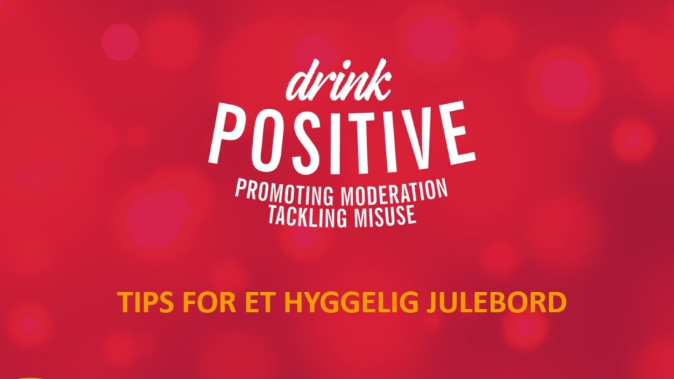FEM TIPS: Her er Diageo´s fem tips til et vellykket julebord. FEM TIPS: Her er Diageo´s fem tips til et vellykket julebord.