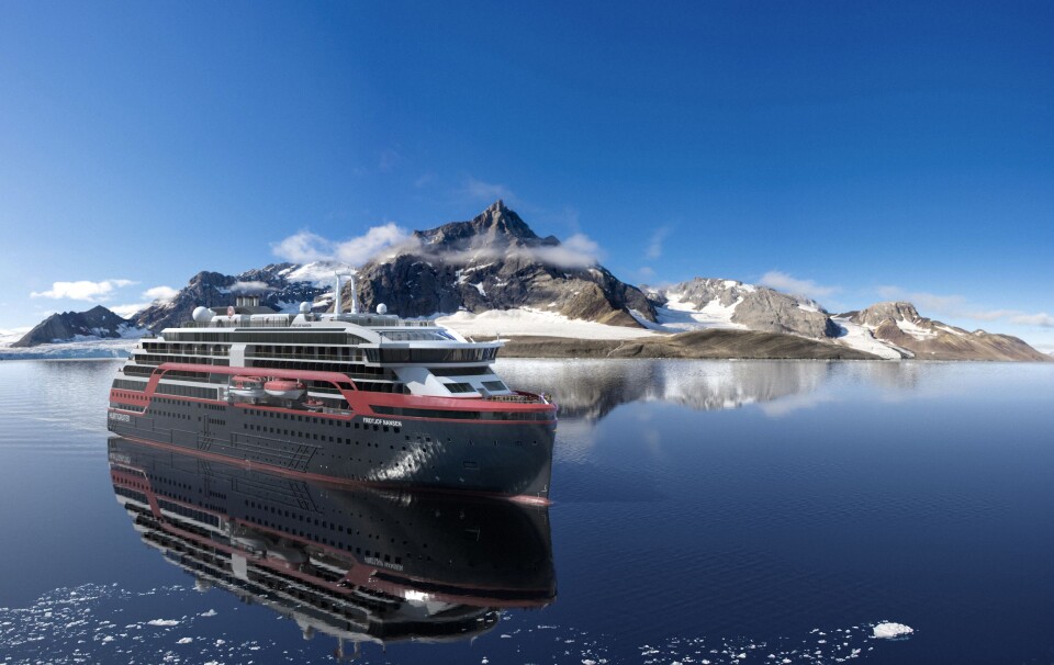 Ekspedisjonscruiseskipene Hurtigruten har under bygging ved Kleven Verft i Ulsteinvik er spekket med grønn teknologi og avanserte løsninger.
