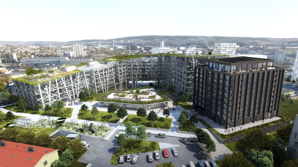 Økern Portal blir et stort tilskudd i Oslos hotellfauna når det åpner i 2021 eller 2022.