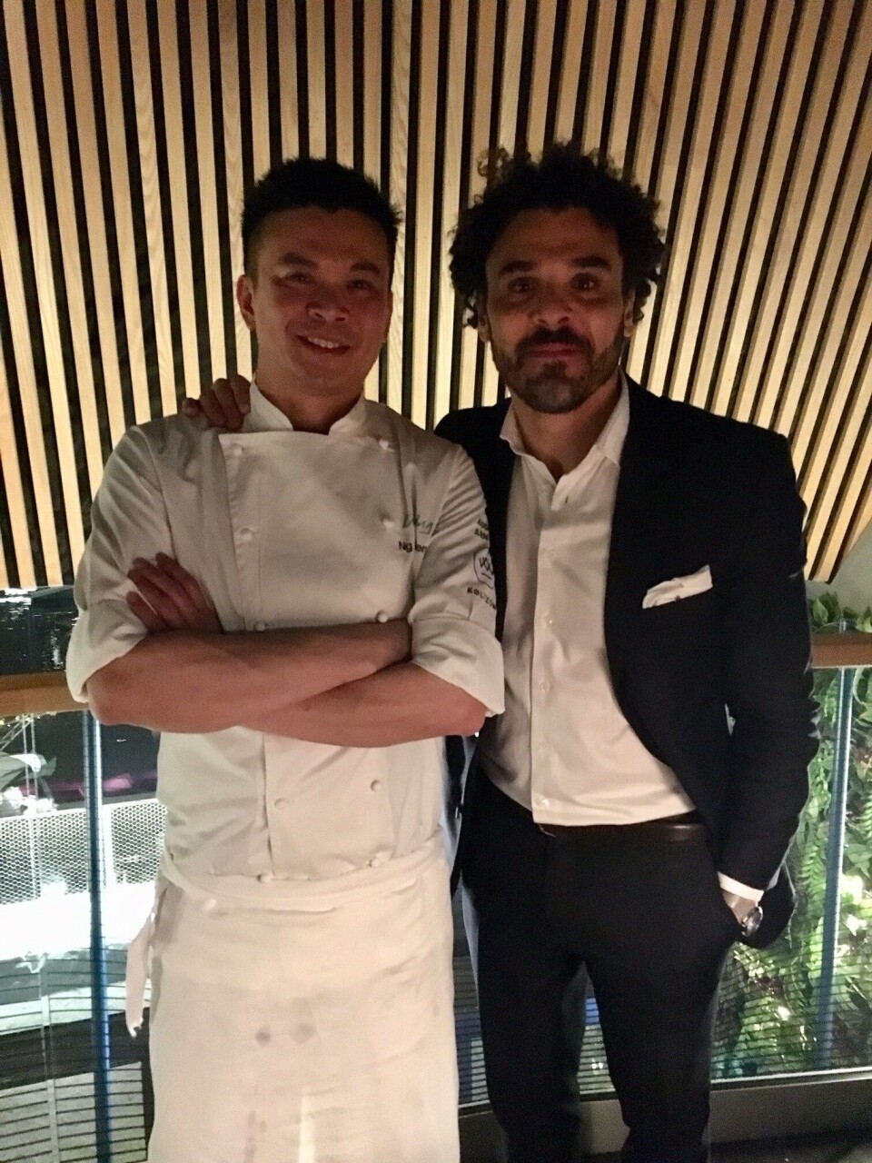 Chef Meng og daglig leder Paulo Basto.