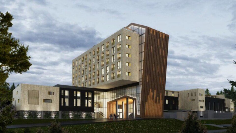 Slik kan The Well-hotellet bli seende ut.