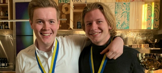 Håvard (20) og Audun (19) er Nordens beste