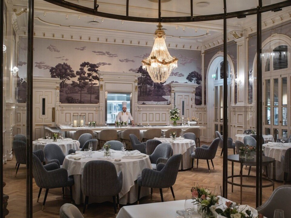 SPEILSALEN: Restauranten Speilsalen, med Christopher W. Davidsen ved roret, har høye ambisjoner.