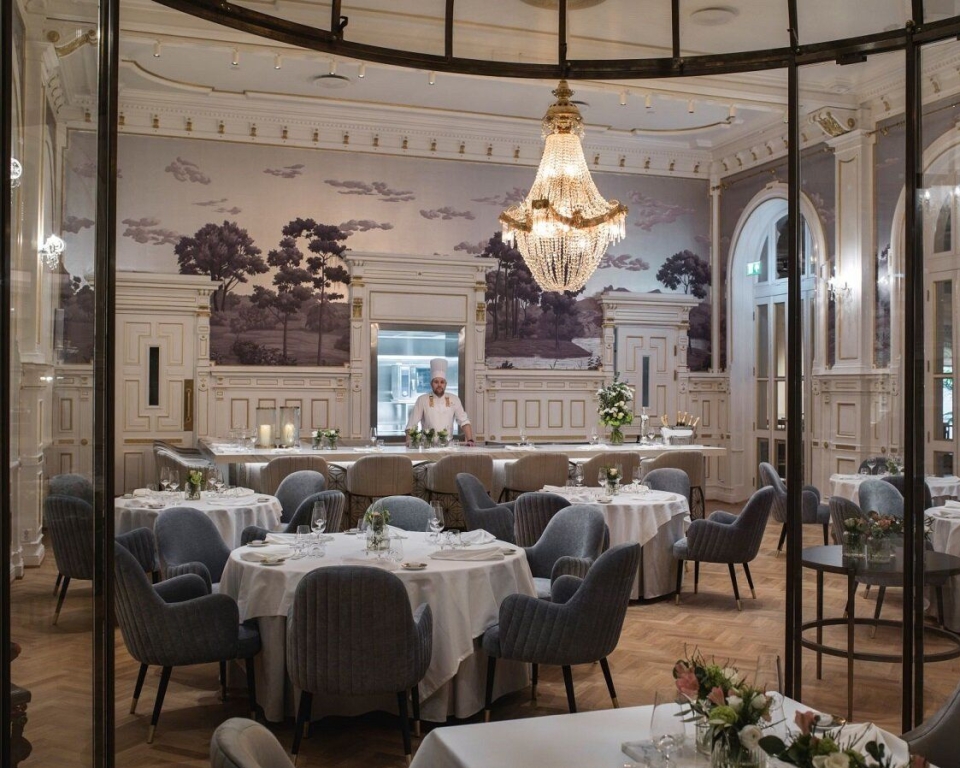 Restauranten Speilsalen på Britannia Hotel i Trondheim.