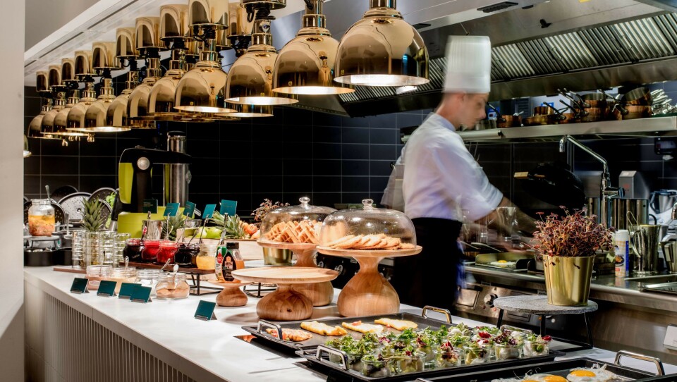 FREMDRAGENDE: Frokosten på Hotel Norge by Scandic får ros.