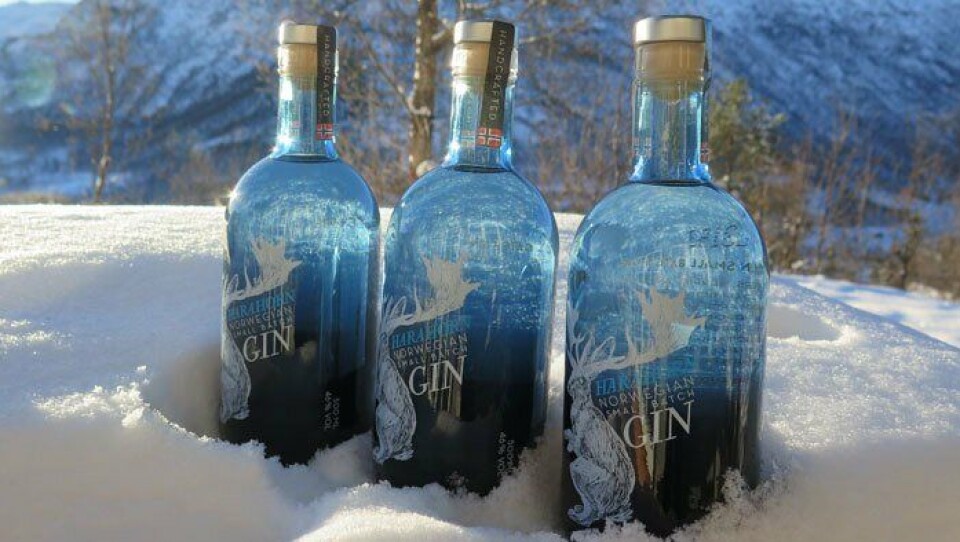 NYTT GULL: Harahorn Gin gjør det godt internasjonalt.