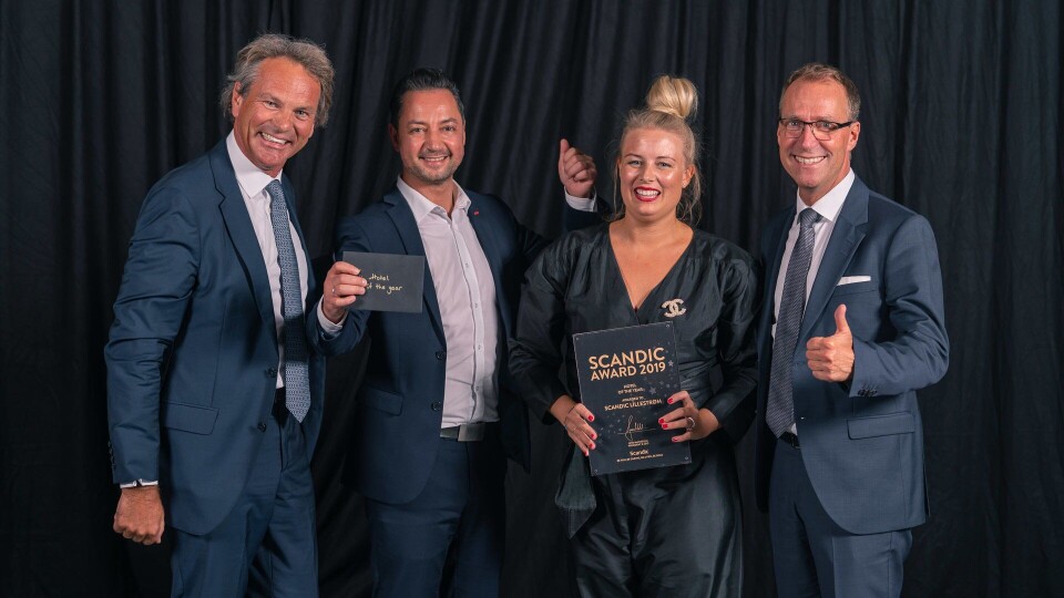 Scandic Lillestrøm vant pris for beste Scandic-hotell i Norden.