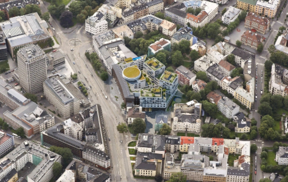 RUVENDE: Bygget blir et nabolagsmonument på Frogner i Oslo.
