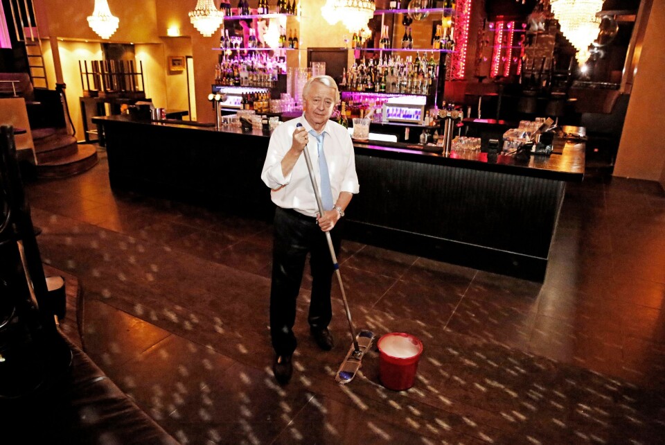 TOK I ET TAK: Det var her, i Bygdøy alle 5, at eventyret Rica begynte. Det var her Jan Rivelsrud og hans svoger prins Carl Bernadotte startet nattklubben Bajazzo i 1975.