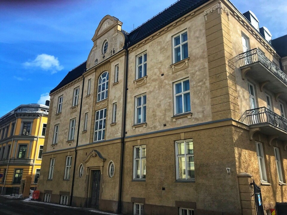 FRA FØDSEL TIL HOTELL: Opprinnelig ble bygården brukt som fødselsklinikk, men ble åpnet som hotell etter totalrenoveringen i 2018. FRA FØDSEL TIL HOTELL: Opprinnelig ble bygården brukt som fødselsklinikk, men ble åpnet som hotell etter totalrenoveringen i 2018.