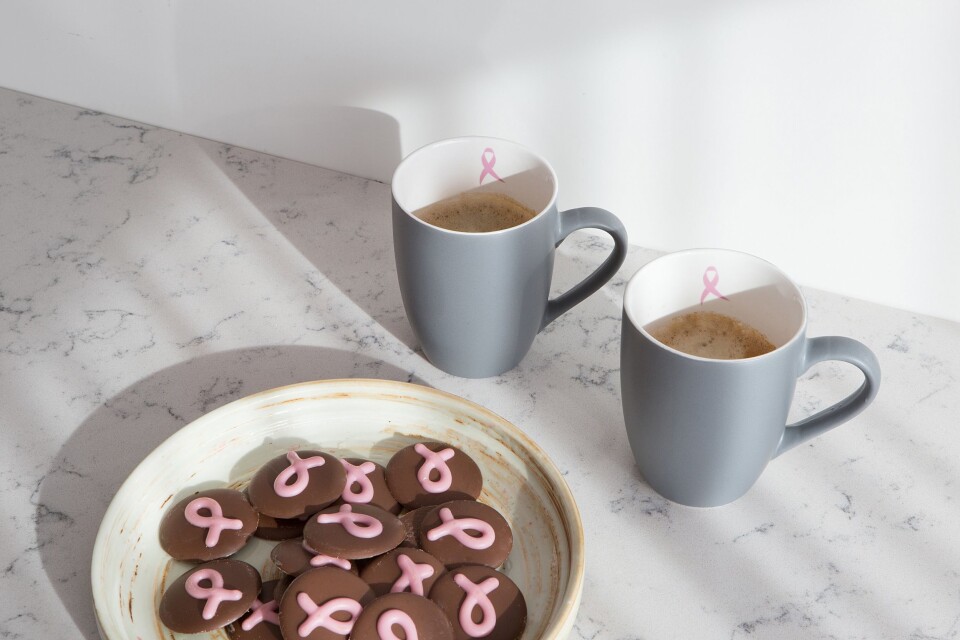 Slagordet love Blu, be pink gjelder i hele oktober.