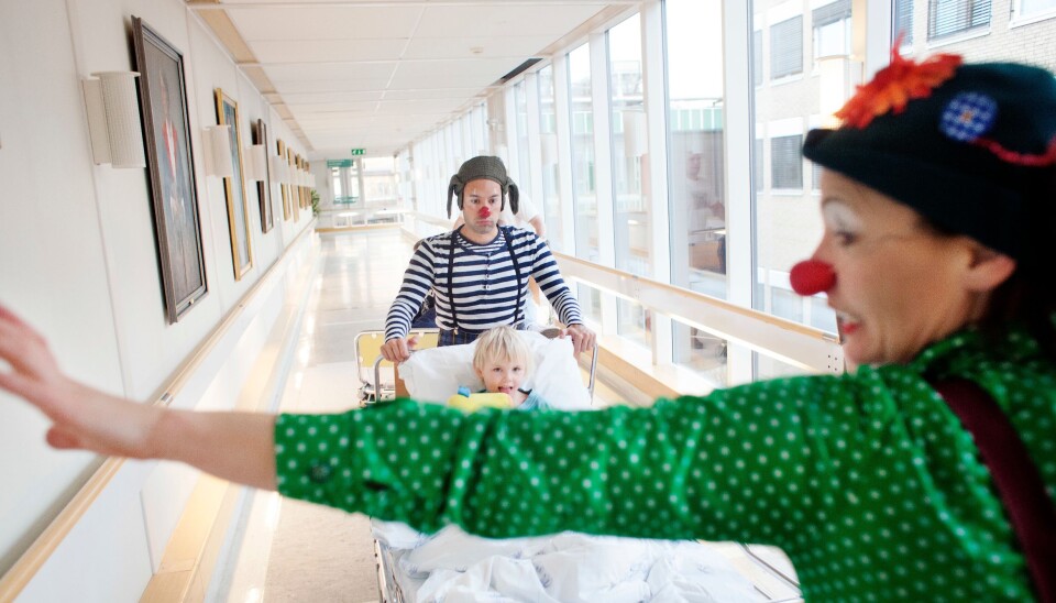 SPRER GLEDE: Sykehusklovnene gjør en uvurderlig jobb. Vil du eller ditt hotell bidra?