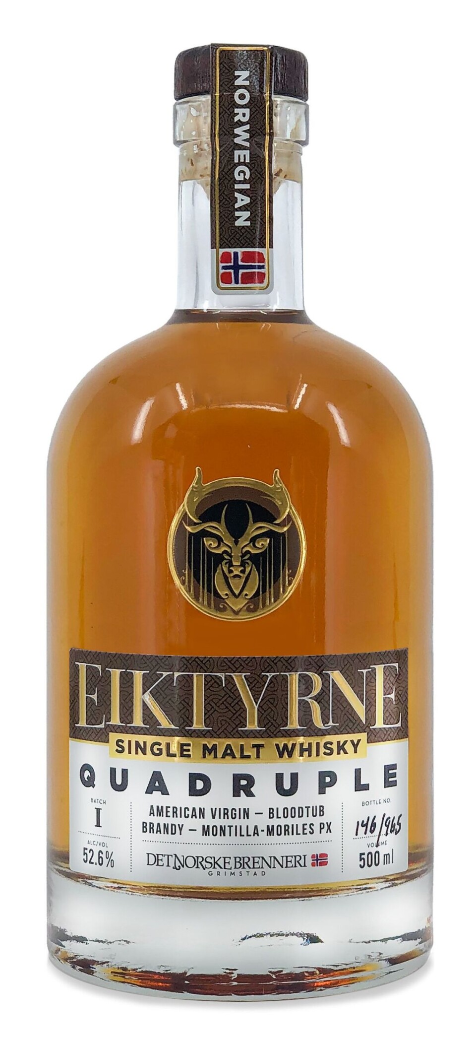 Norsk whisky ble 'best i verden'