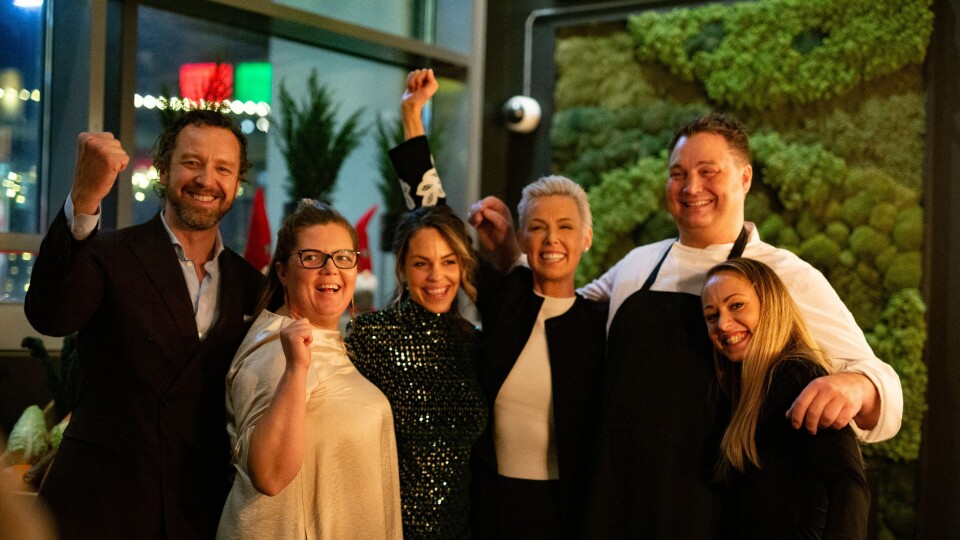 JUBEL: Fredag 13. desember ble Norges første EAT-inspirerte restaurant innviet på Vulkan i Oslo.