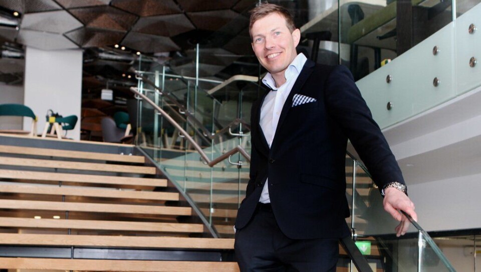 NY ROLLE: Øyvind Alapnes gikk fra jobben som hotelldirektør ved Clarion Hotel The Edge til Senior Vice President for Clarion Collection Hotel i Norden.
