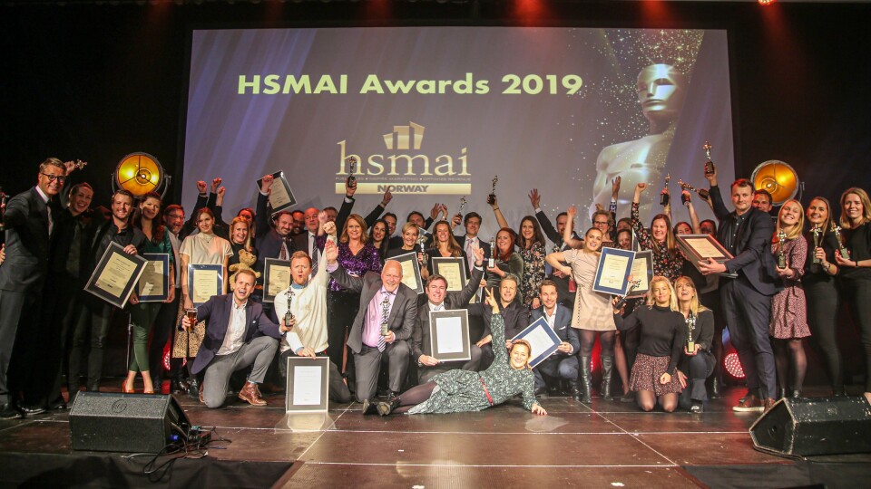 JUBEL: God stemning under HSMAI-awards. Alle foto: Camilla Bergan.