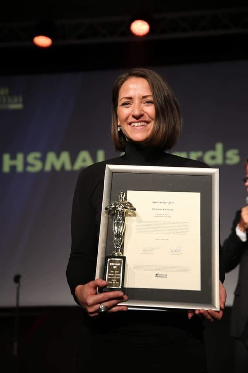 ÅRETS SELGER: Christine Kausland fra Clarion The Hub ble kåret til årets selger.